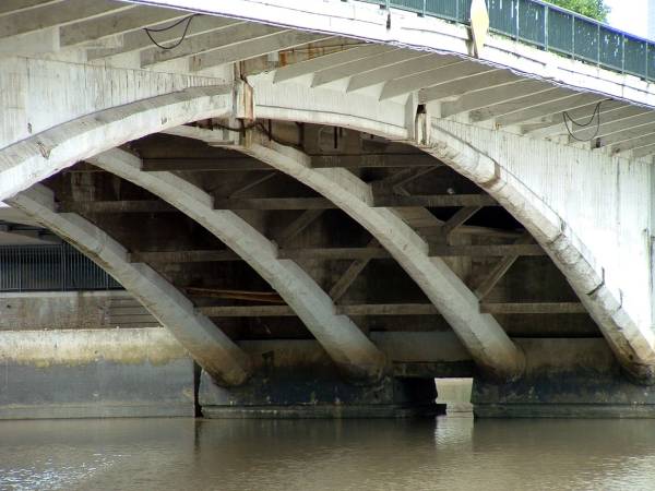 Pont Général-Audibert, Nantes.Ancien pont - Travée centrale 
