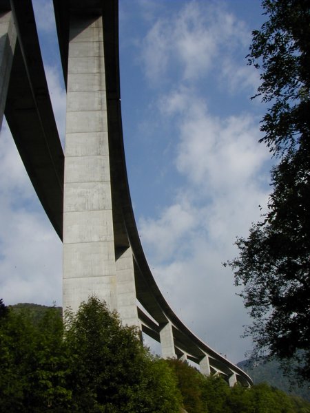 Nantua Viaduct on the Autoroute A40 