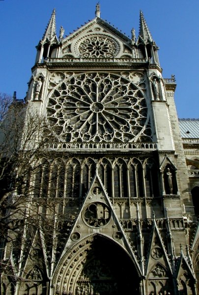 Notre Dame de Paris.Transept sud 