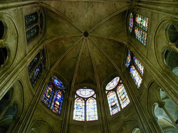 Notre Dame de Paris.Voûte du choeur 