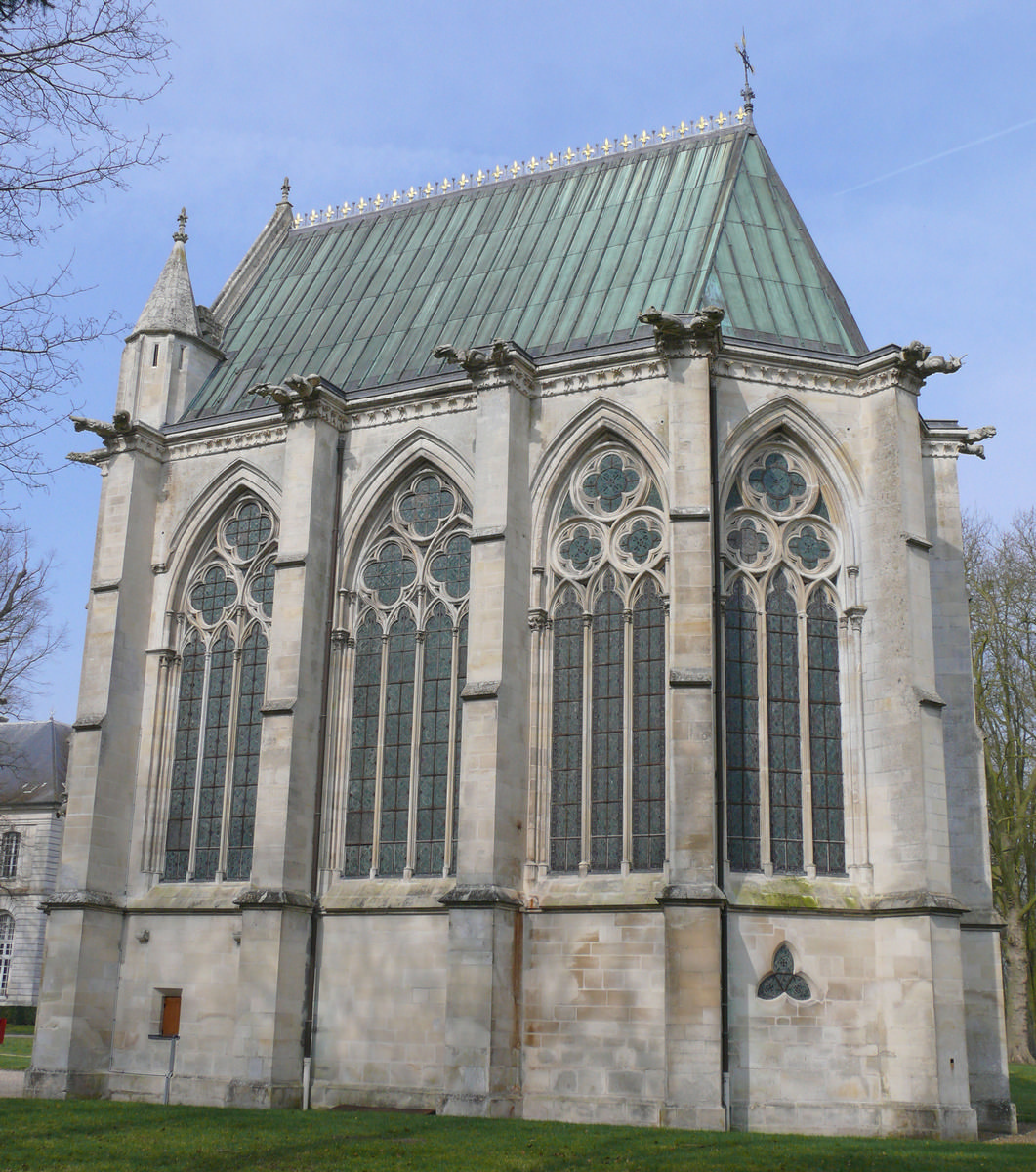 Fiche média no. 137365 Abbaye royale de Chaalis - Chapelle Sainte-Marie ou de l'Abbé - Elle a été restaurée par l'architecte Corroyer après le rachat du domaine par Mme de Vatry en 1850