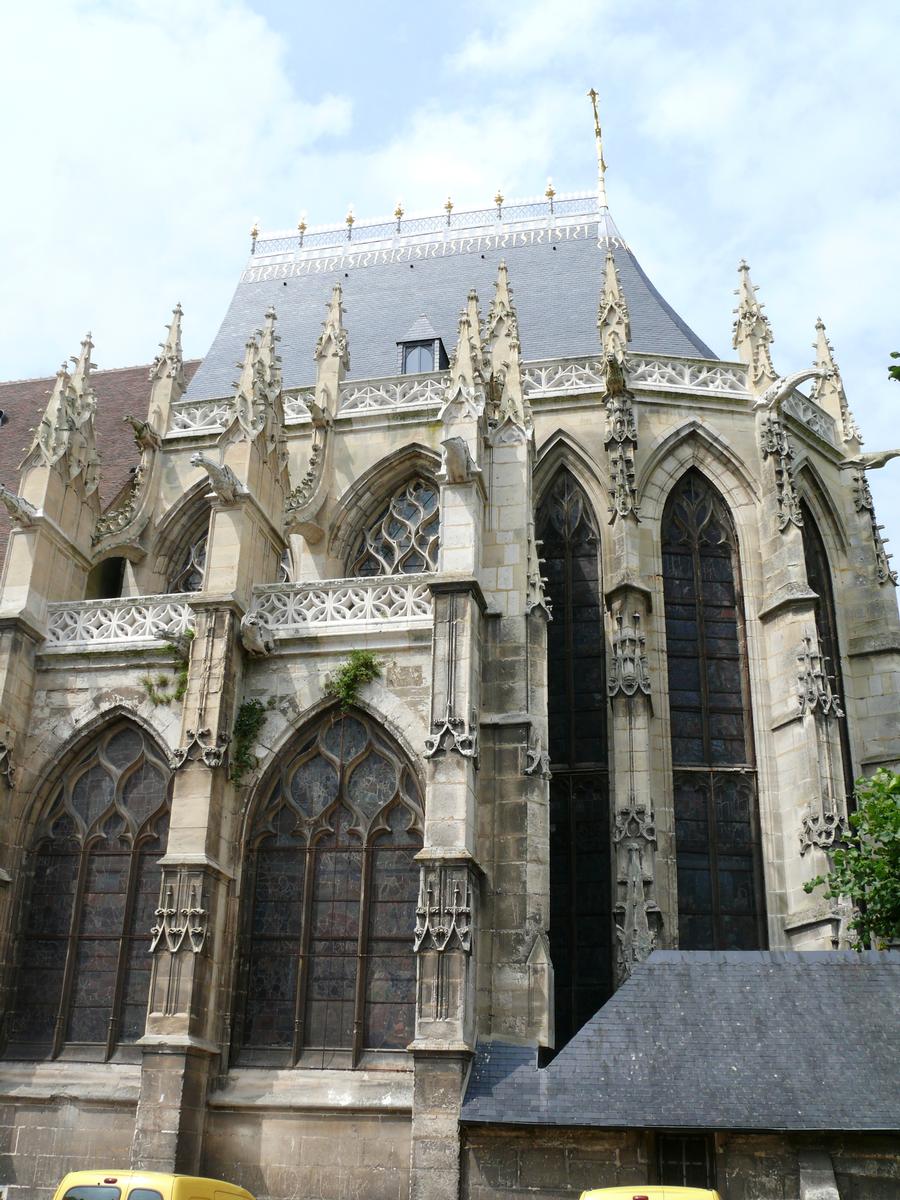 Conches-en-Ouche - Eglise Sainte-Foy - Extérieur - Choeur 