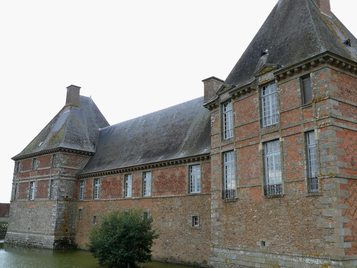 Château de Carrouges - Aile de la salle de bal construite par François Gabriel 