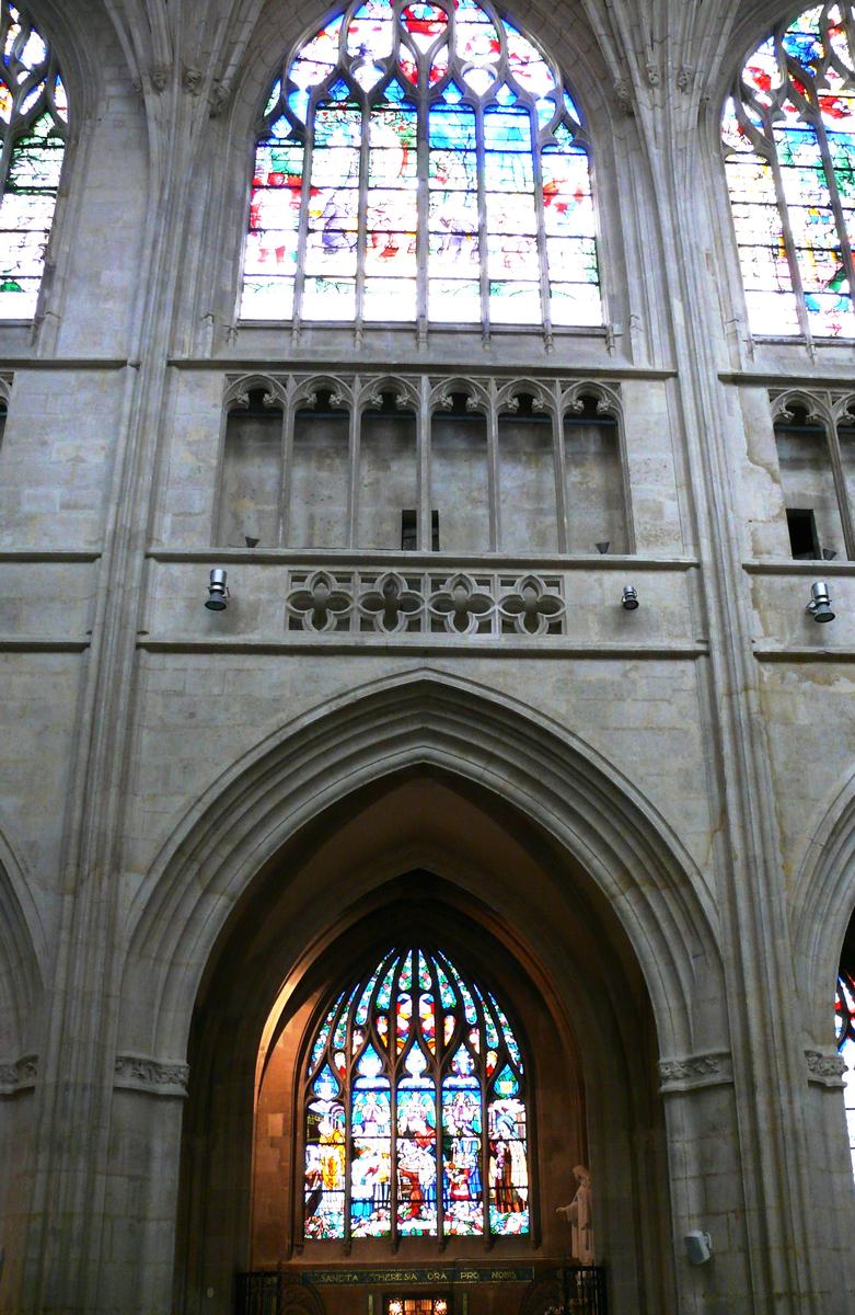 Alençon - Eglise Notre-Dame - Intérieur - Nef - Elévation 