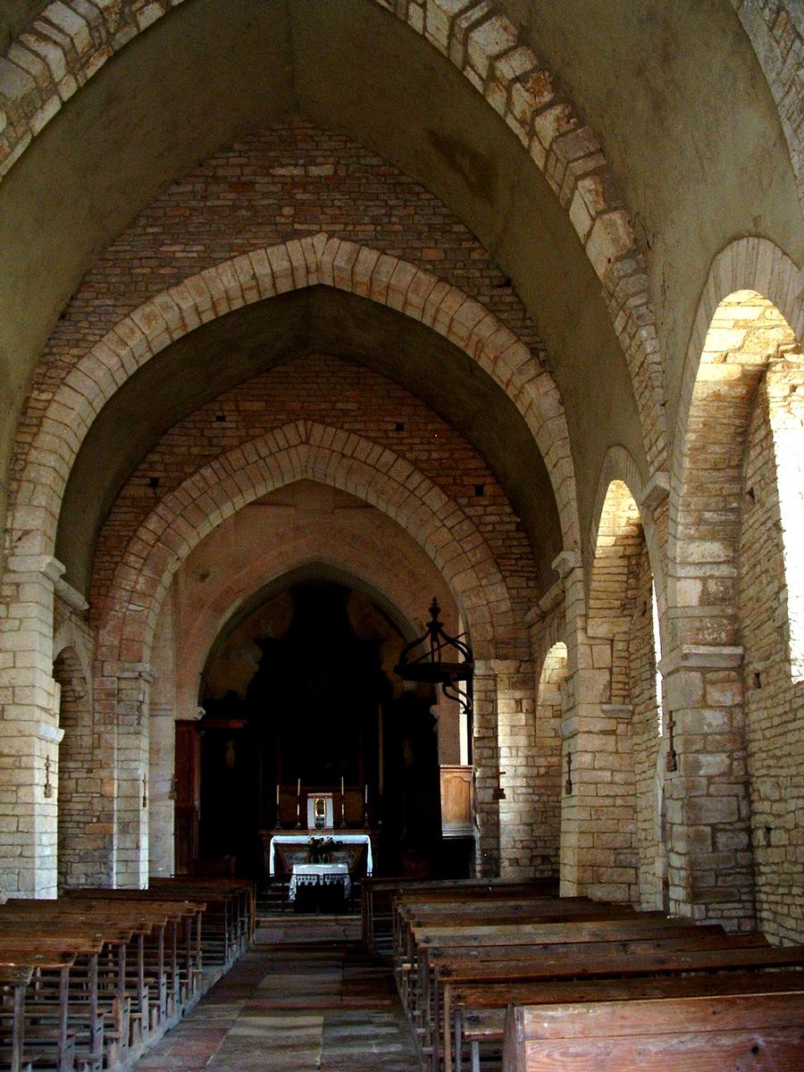 Ozenay - Eglise Saint-Gervais-et-Saint-Protais - Nef 
