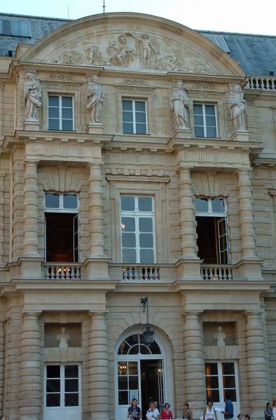 Palais du Luxembourg, Paris.Façade côté cour 