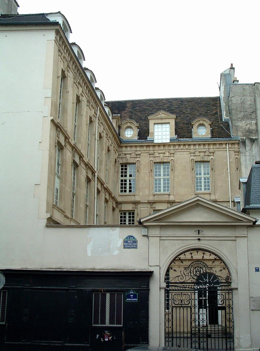 Paris - Hôtel dit d'Hercule - 5-7 rue des Grands-Augustins 
