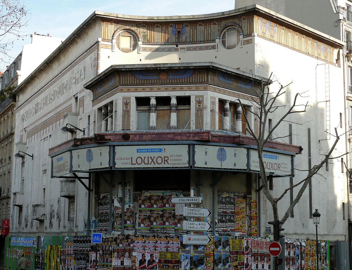 Paris 10ème arrondissement - Cinéma «Le Louxor» 