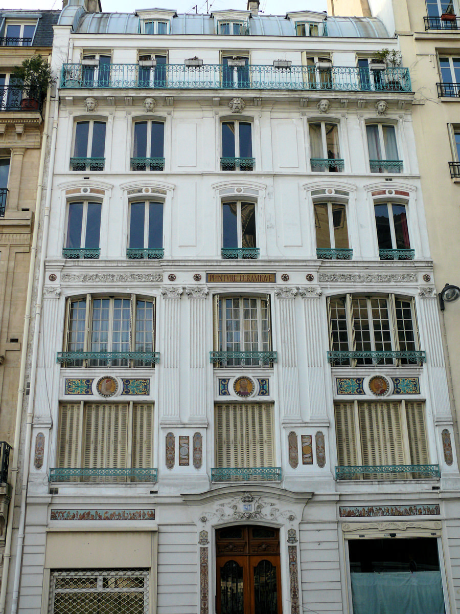 Paris 10ème arrondissement - Immeuble 9 rue Fénelon - Atelier François Gillet 