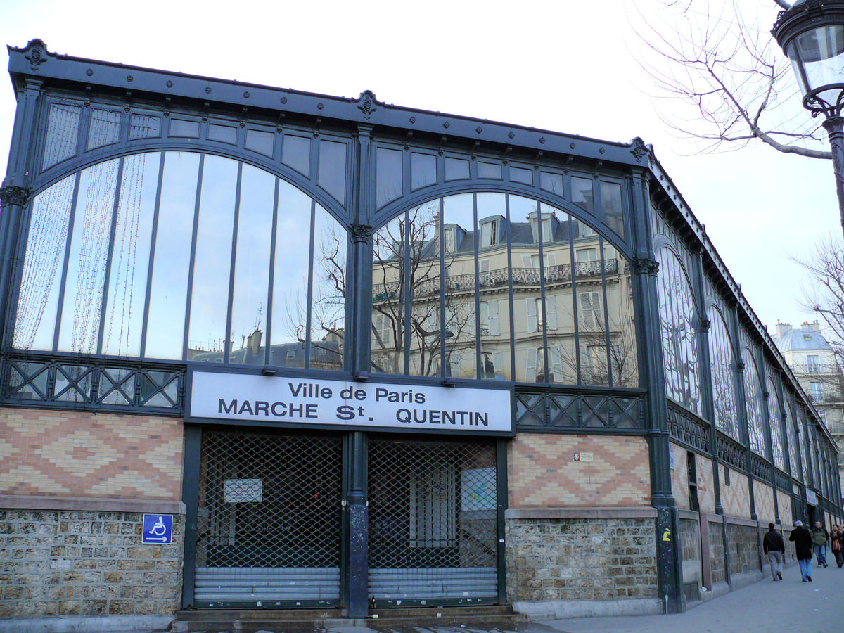 Saint-Quentin-Markthalle 