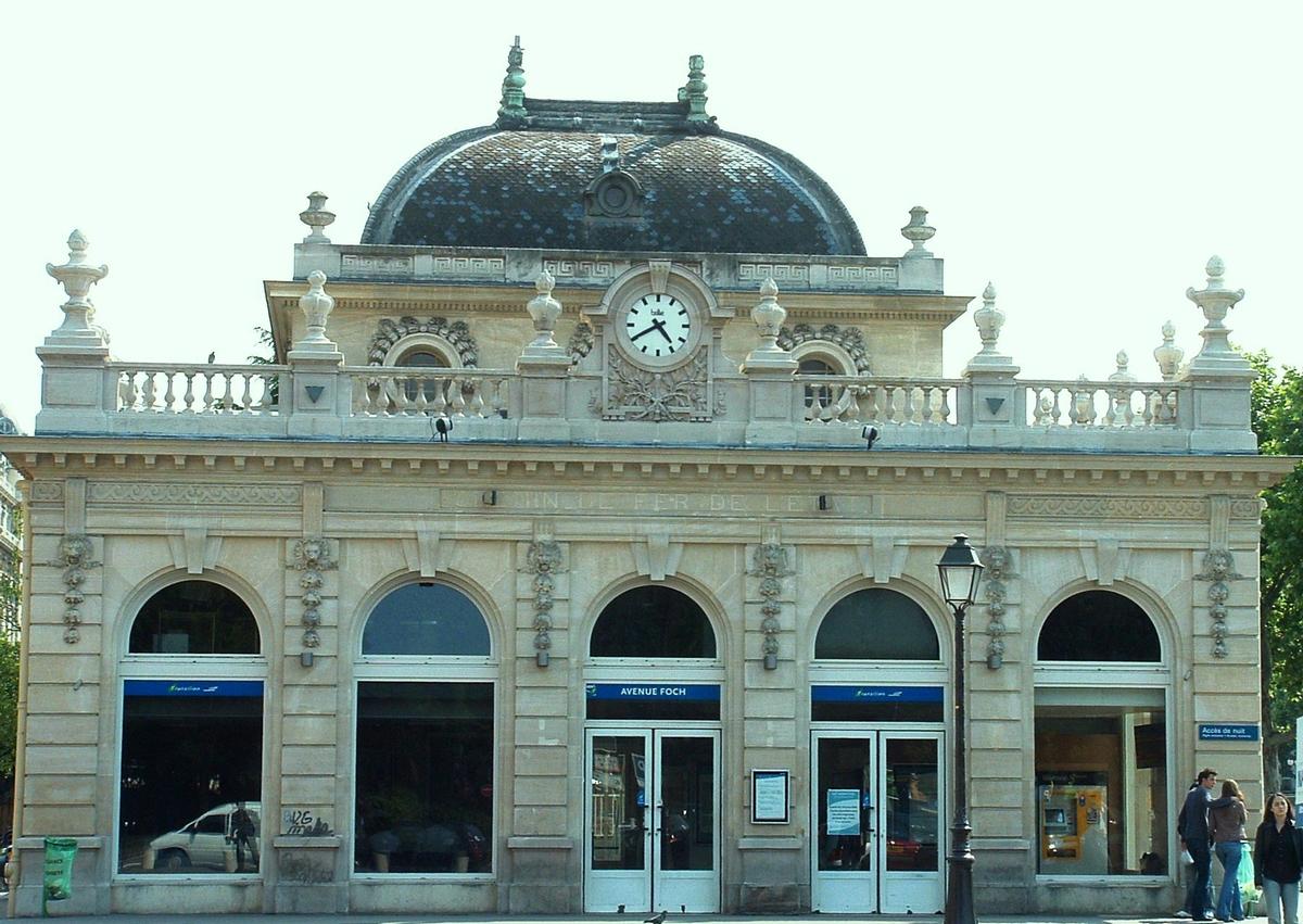 RER C (ancienne ligne d'Auteuil) - Gare de l'avenue Foch (ancienne gare du Bois de Boulogne) 