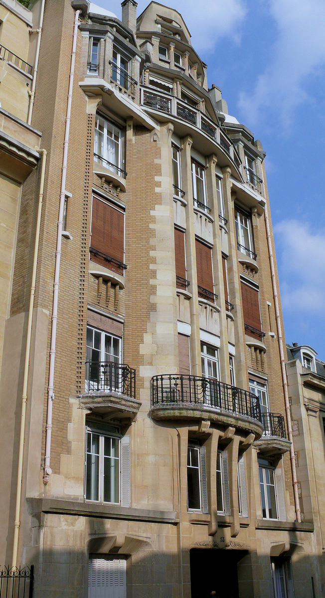 Paris 16ème arrondissement - Immeuble 18 rue Henri-Heine 