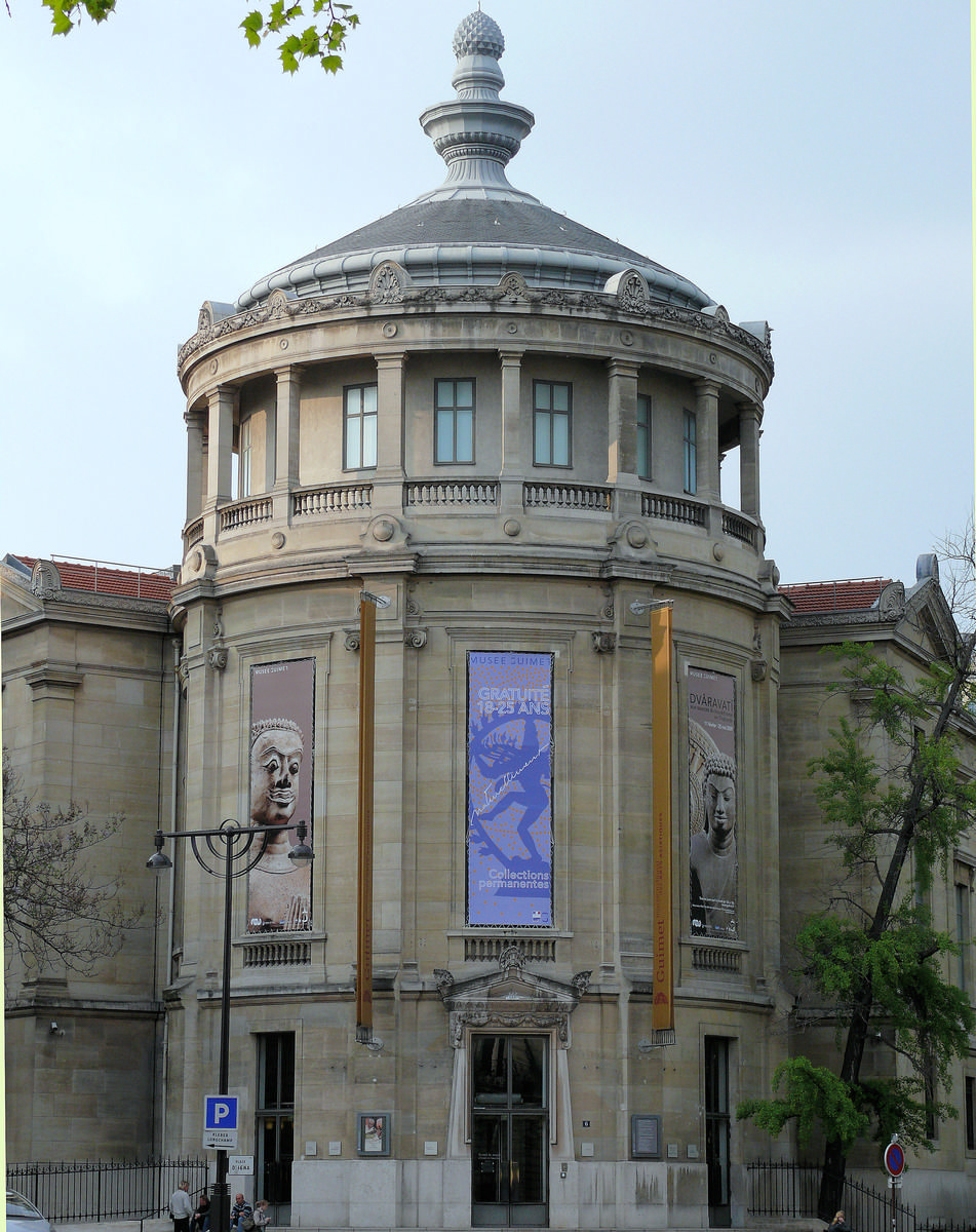 Paris 16ème arrondissement - Musée national des Arts asiatiques - Guimet 