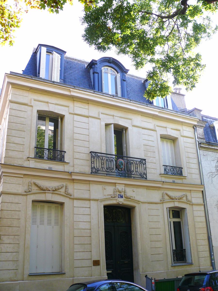 Paris 16ème arrondissement - Maison des frères Goncourt 
