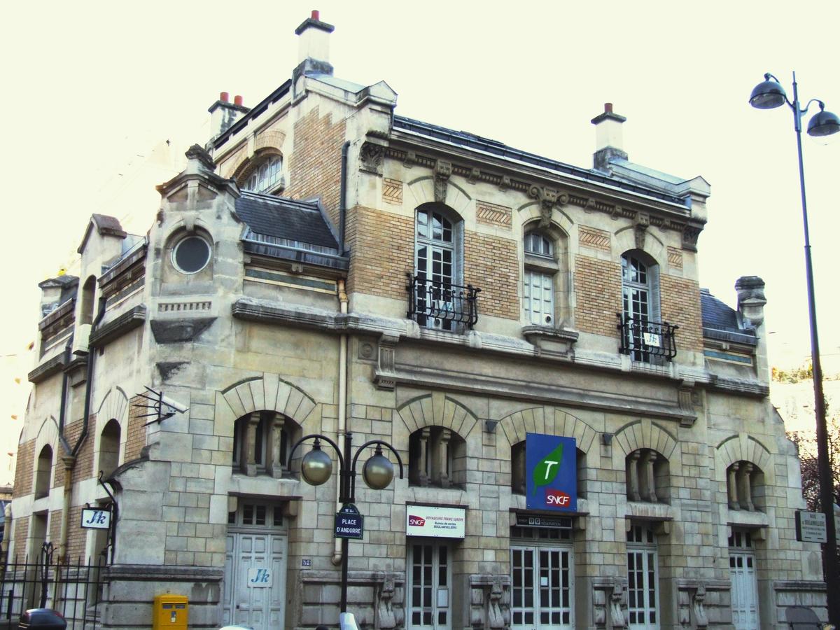 Paris 16ème arrondissement - Gare de Boulainvilliers 