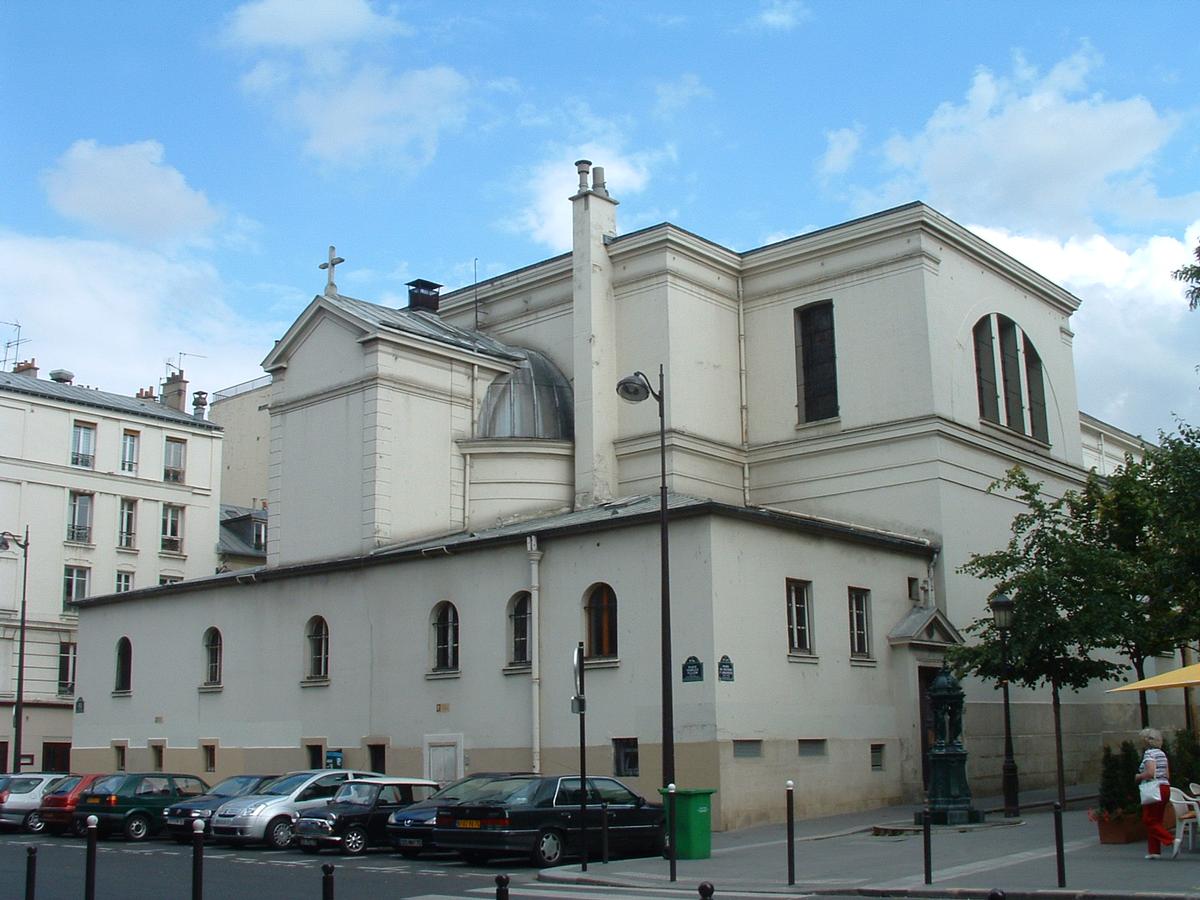 Paris - Eglise Sainte-Marie-des-Batignolles - Abside 