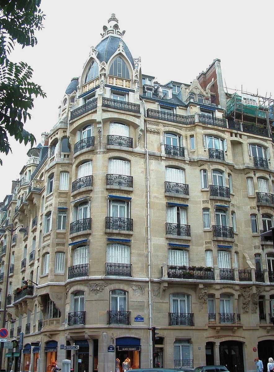 Paris 17ème arrondissement - Immeuble 132-134 rue de Courcelles 