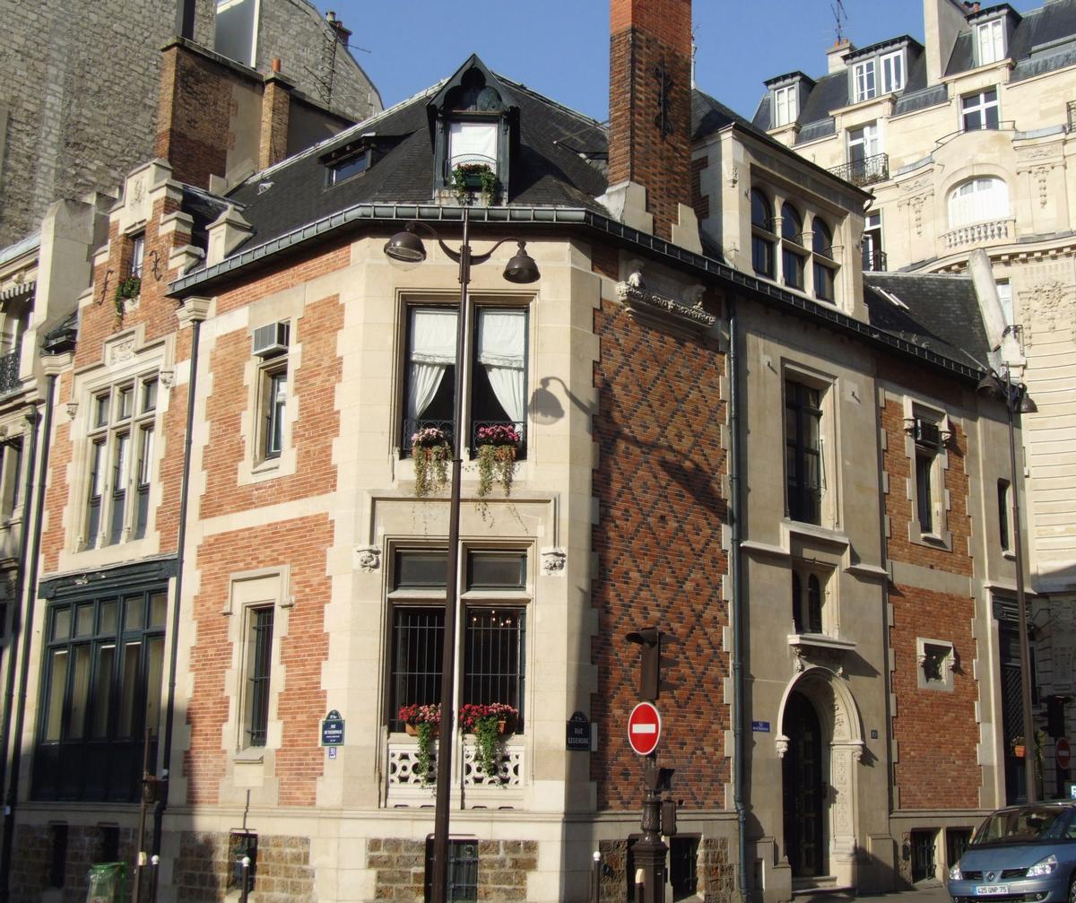 Paris - 17ème arrondissement - Hôtel particulier du parfumeur Guerlain 
