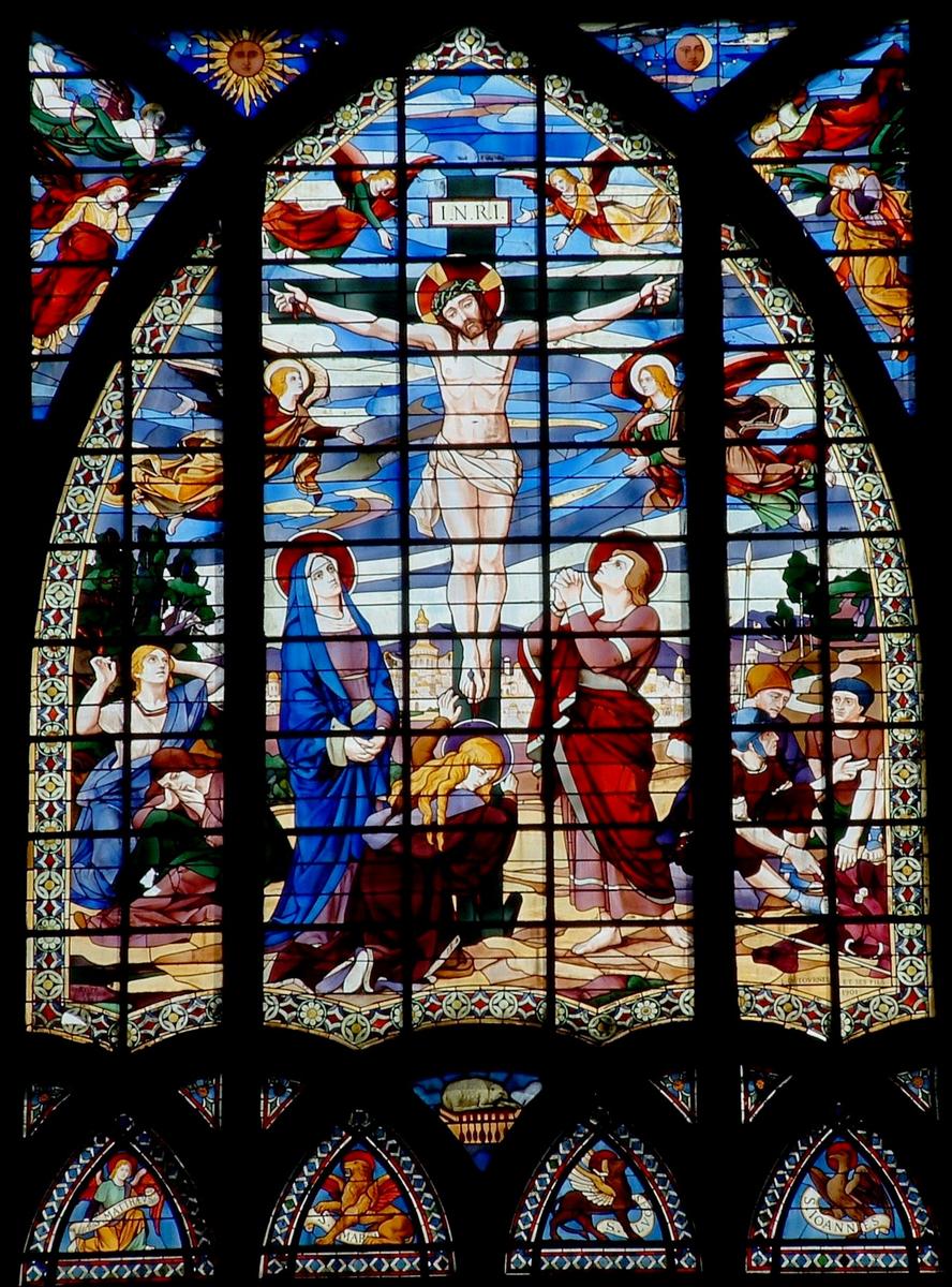 Eglise Saint-Jean-de-Montmartre - Vitrail du choeur 
