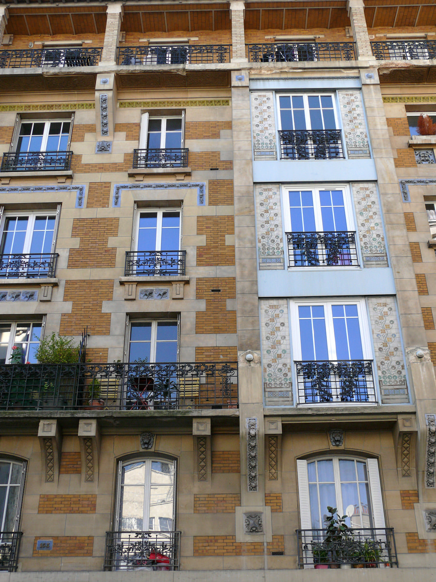 Paris 18ème arrondissement - Immeuble 153 rue Lamarck 