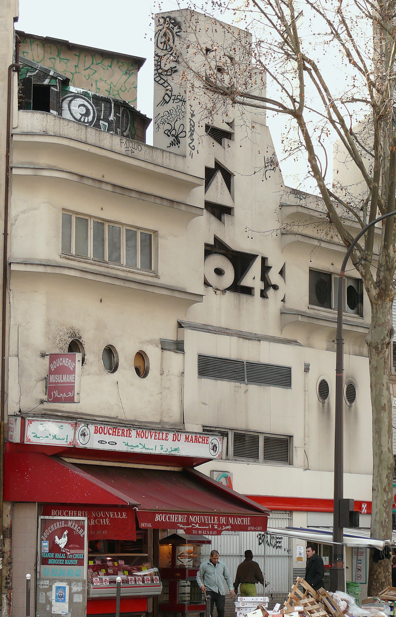 Paris 18ème arrondissement - Ornano 43 (ancien cinéma) 
