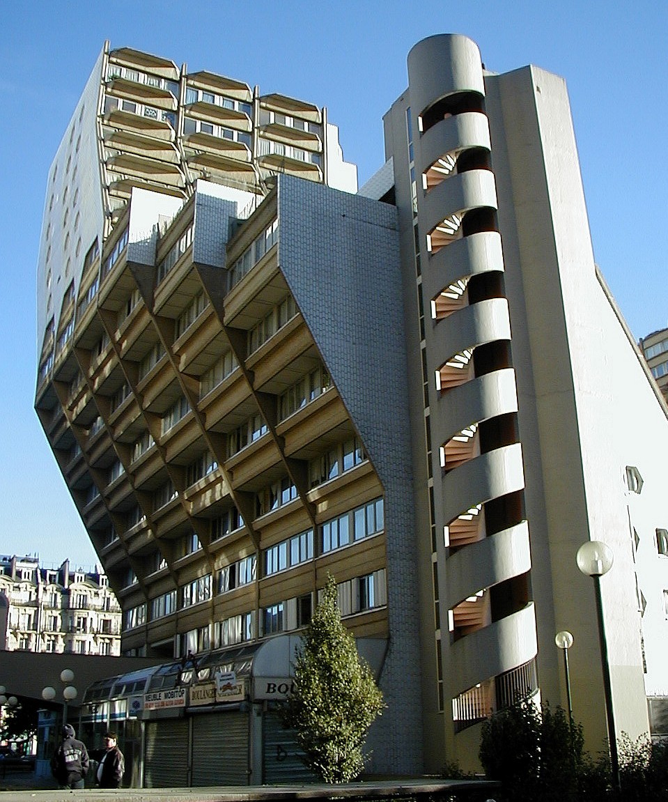 Paris - Avenue de Flandre - Immeuble «Les orgues de Flandre» 