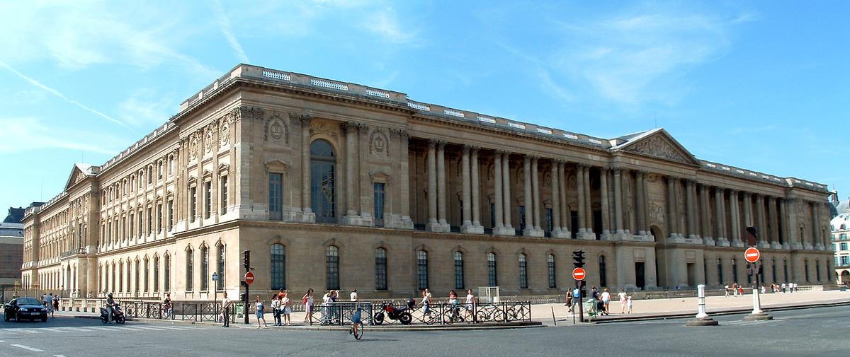 Palais du Louvre - Cour carrée et colonnade 