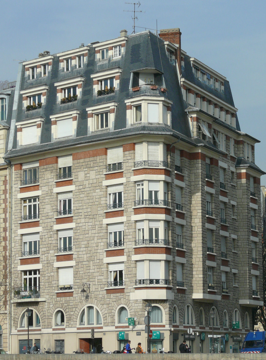 Paris 1er arrondissement - Immeuble du Vert-Galant 