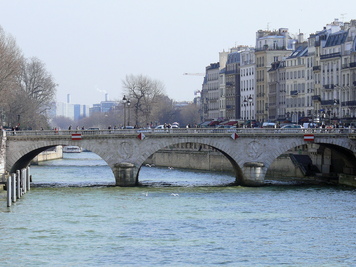 Paris 1er arrondissement - Pont Saint-Michel 
