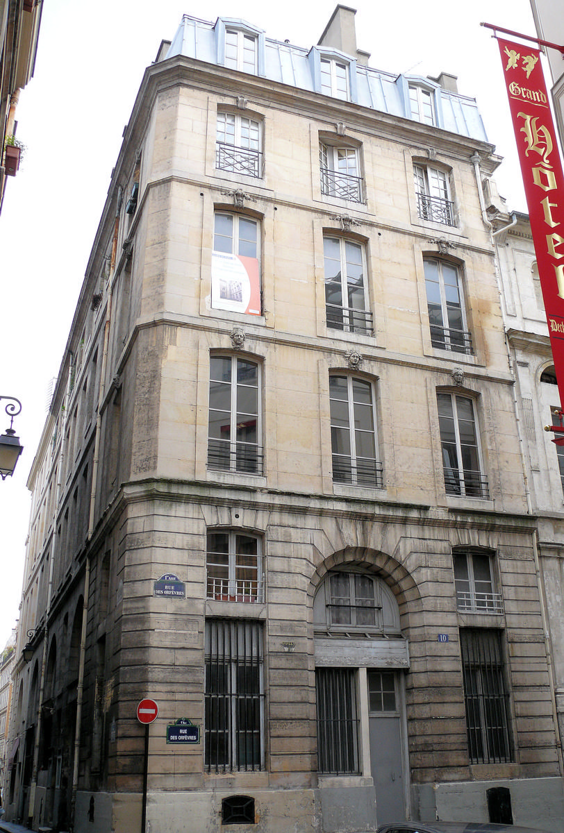 Paris 1er arrondissement - Maison de la corporation des Orfèvres 