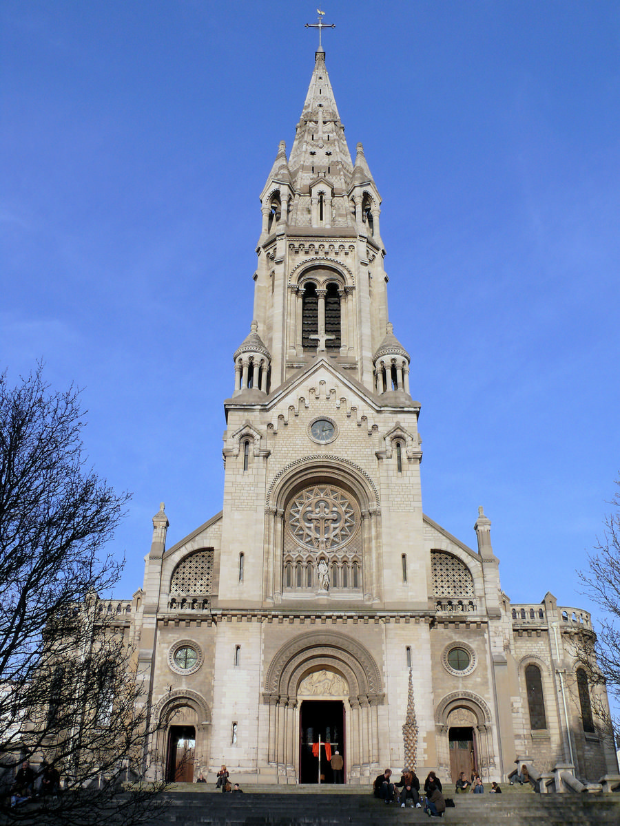 Paris 20ème arrondissement - Eglise Notre-Dame de la Croix 