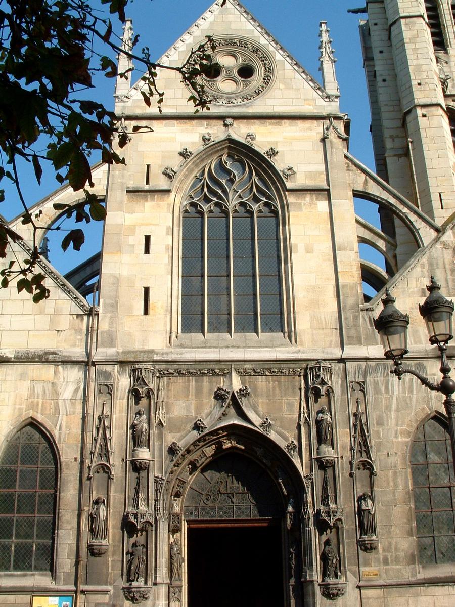 Paris - Eglise Saint-Nicolas-des-Champs (254, rue Saint-Martin) - Portail occidental 