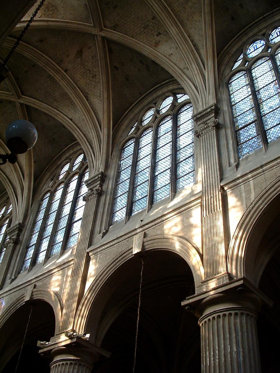 Paris - Eglise Saint-Nicolas-des-Champs (254, rue Saint-Martin) - Elévation du choeur 