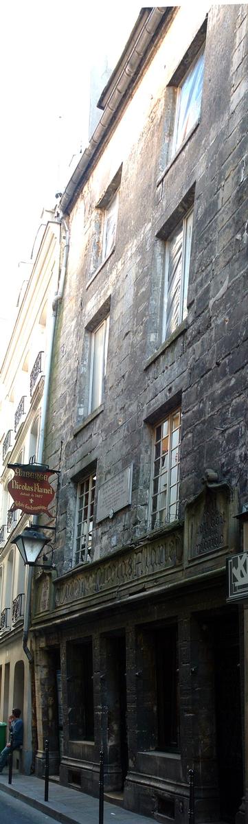 Paris - 51, rue de Montmorency - Maison de Nicolas Flamel (1407) 