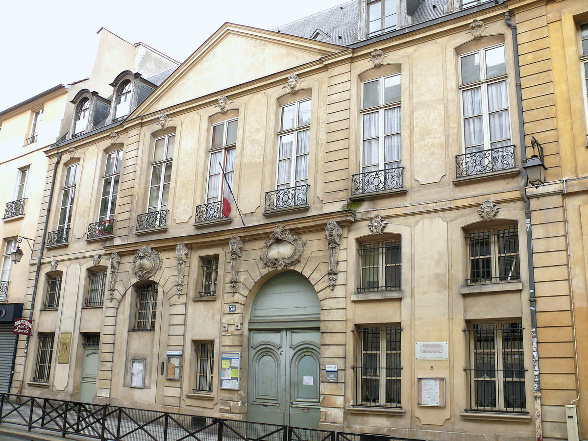 Paris 3ème arrondissement - Hôtel de Montrésor, n°54 rue de Turenne 