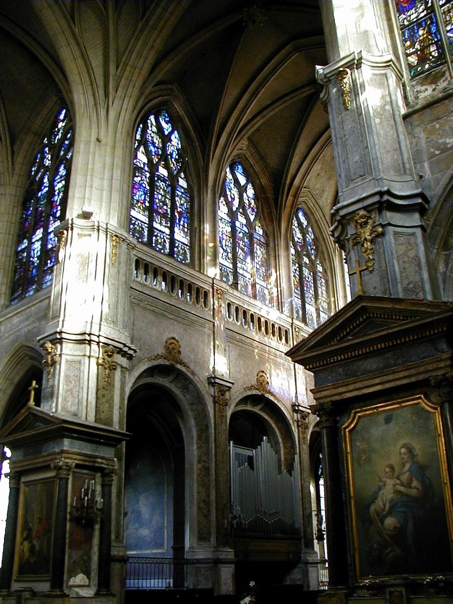 Paris - Eglise Saint-Merri - Transept et choeur 