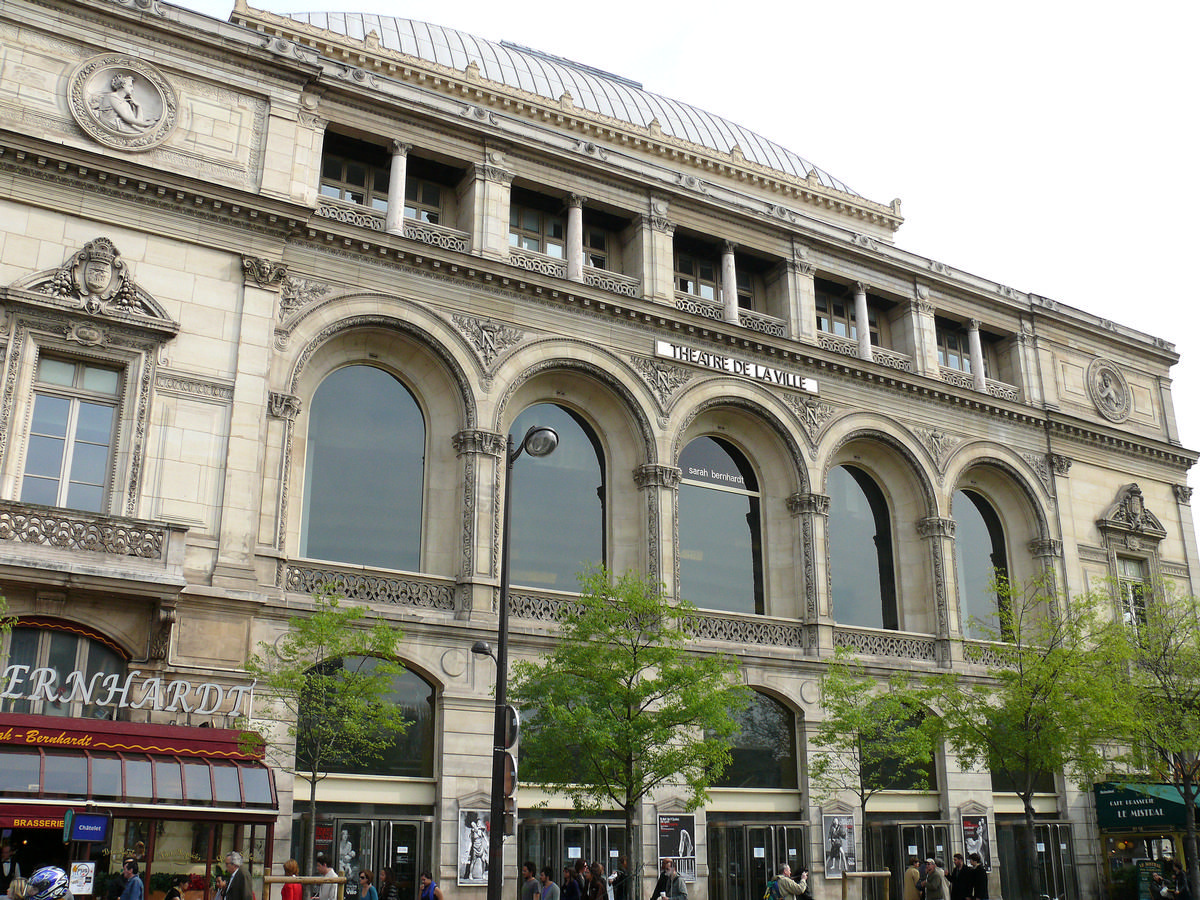Paris 4ème arrondissement - Théâtre de la Ville 