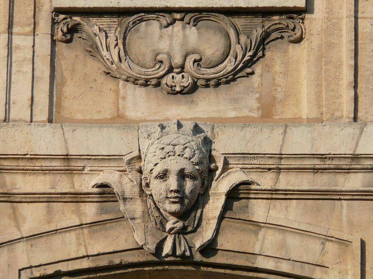Paris - 5ème arrondissement - Pavillon du duc d'Orléans - Détail 