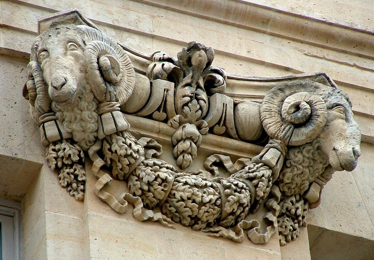 Hôtel de Sourdéac - Détail de la décoration 