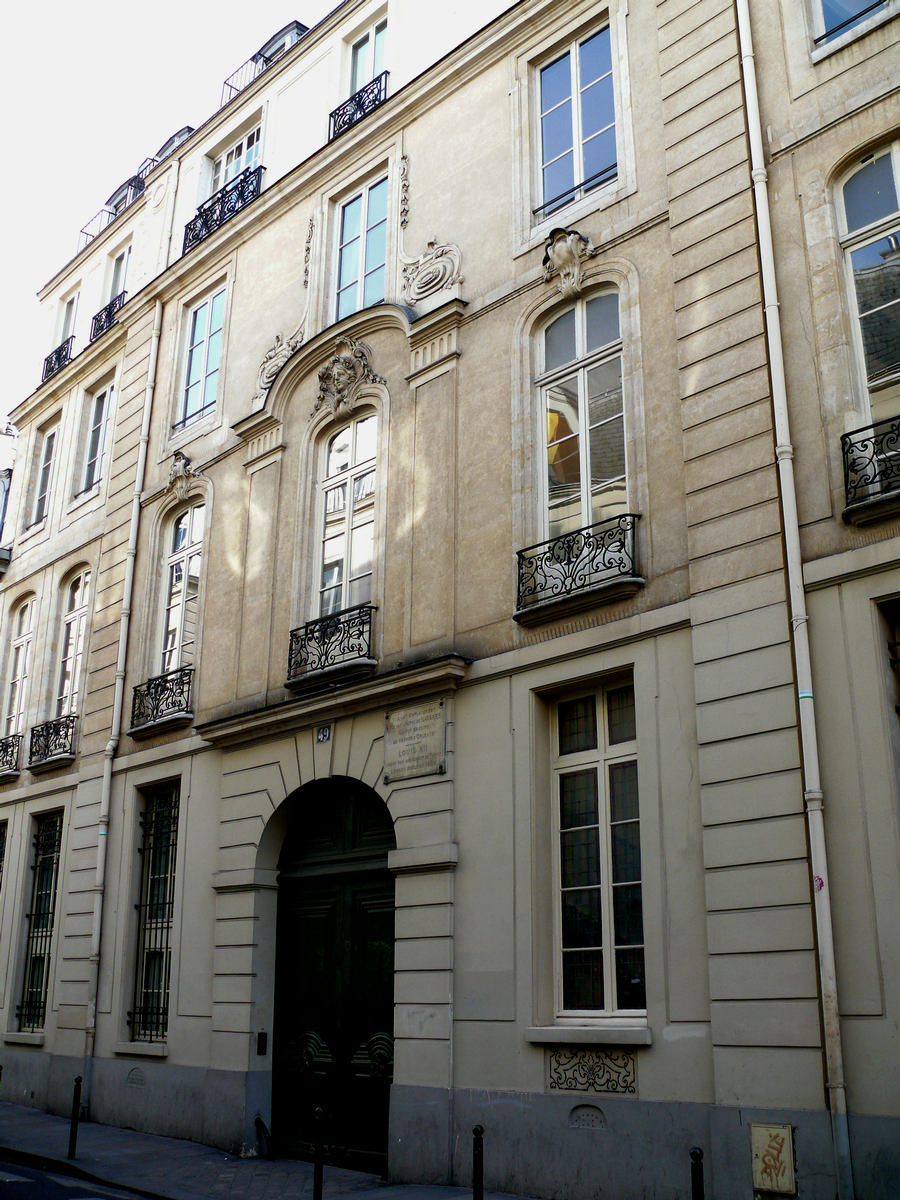 Paris 6ème arrondissement - Hôtel 49 rue Saint-André-des-Arts 