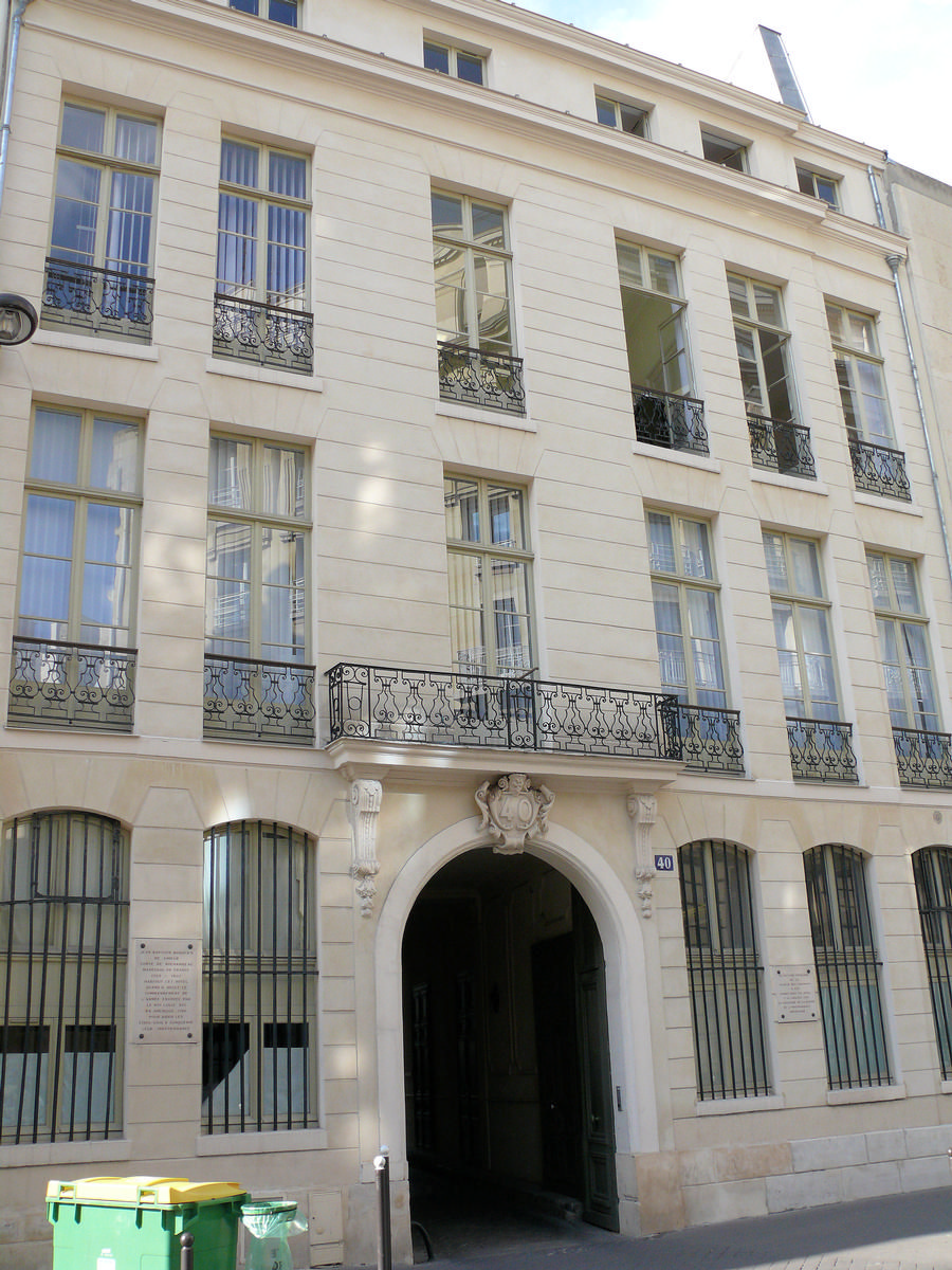 Paris 6ème arrondissement - Hôtel de Rochambeau 