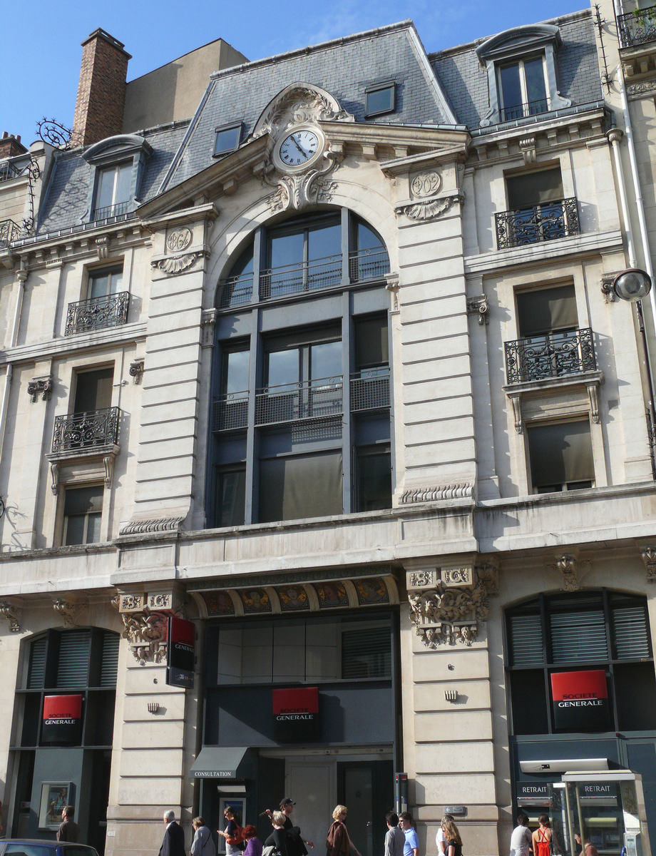 Agence de la Société Générale rue de Sèvres 