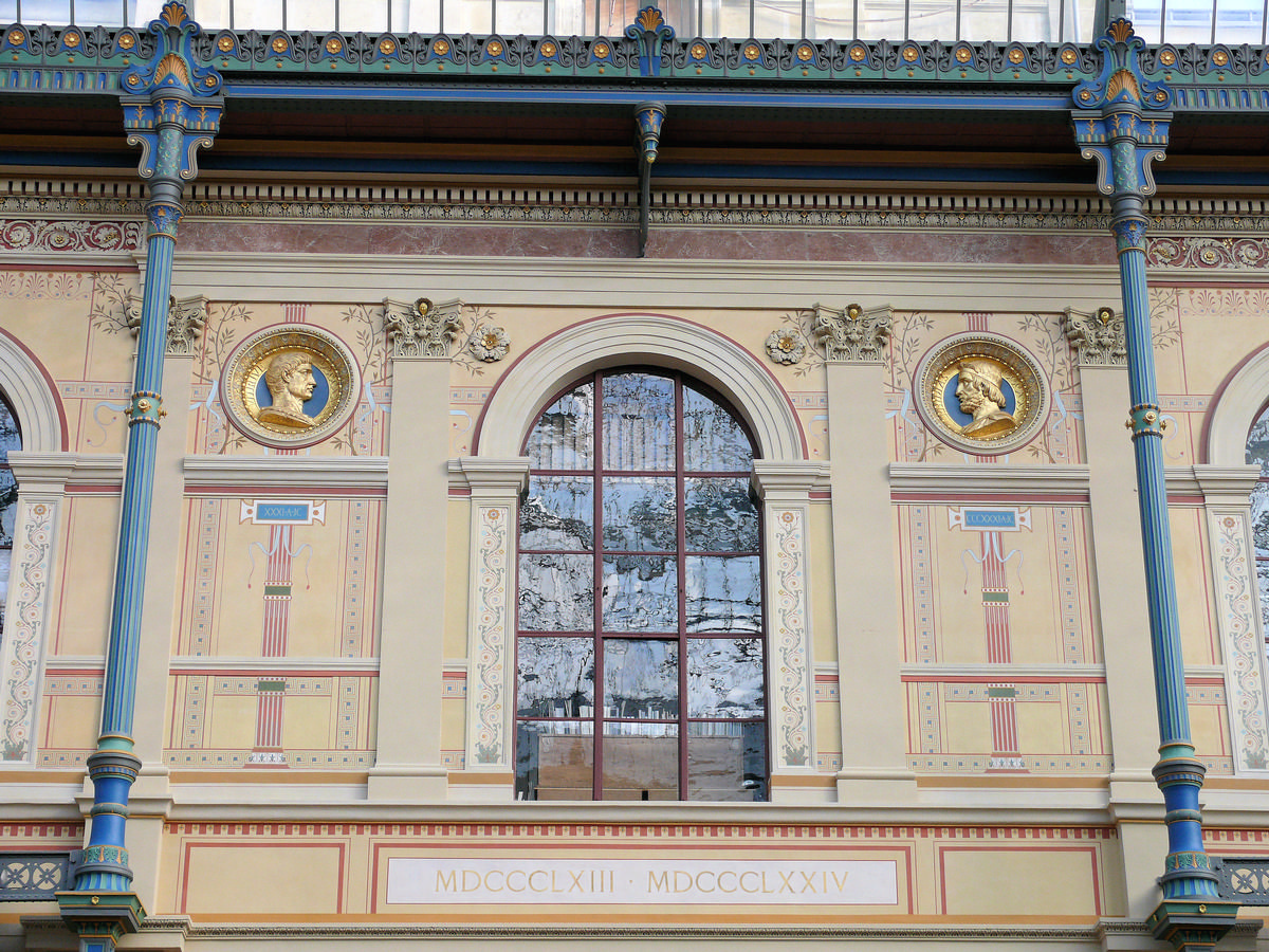 Ecole nationale supérieure des Beaux-Arts - Palais des études - Cour vitrée 