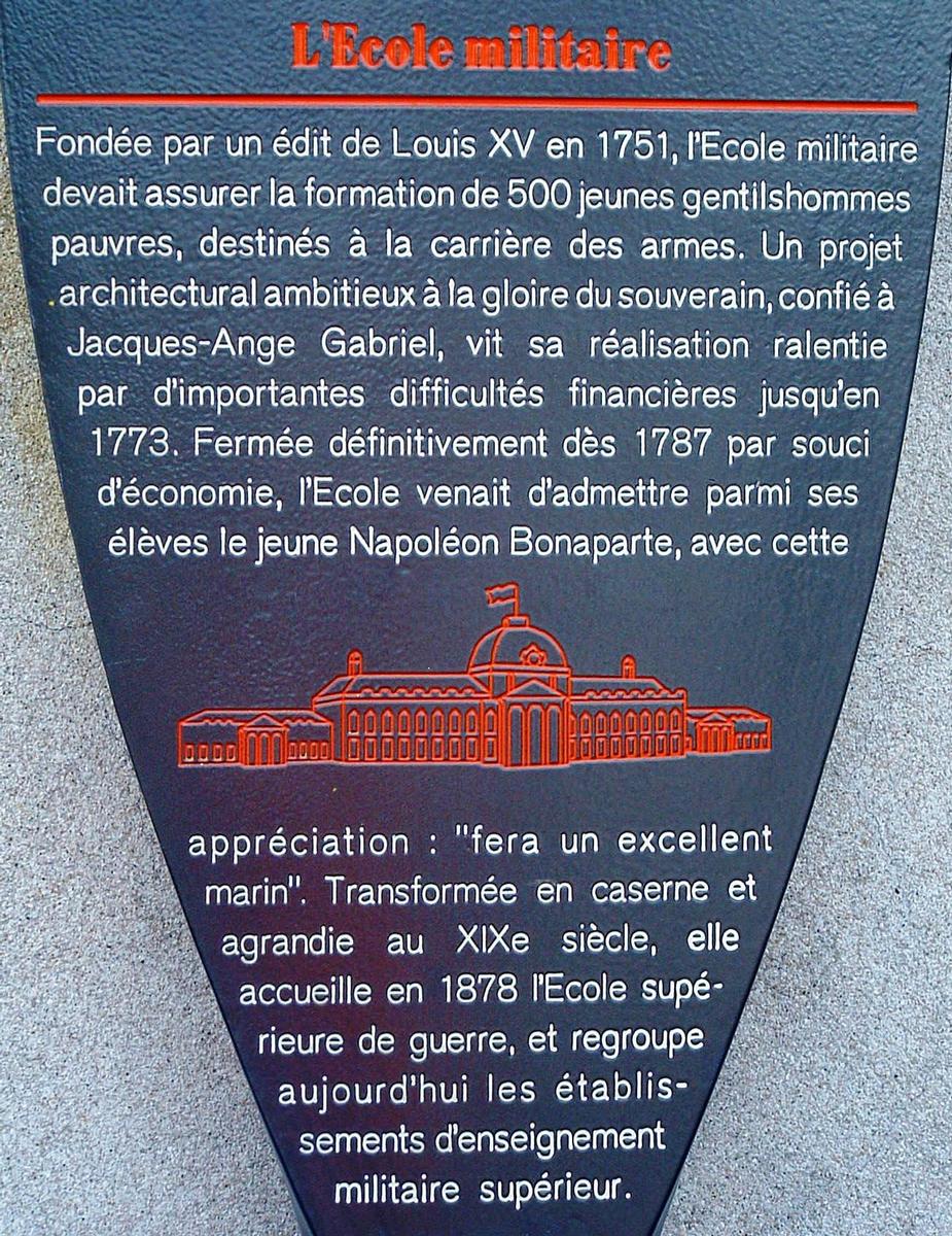Ecole Militaire, Paris 