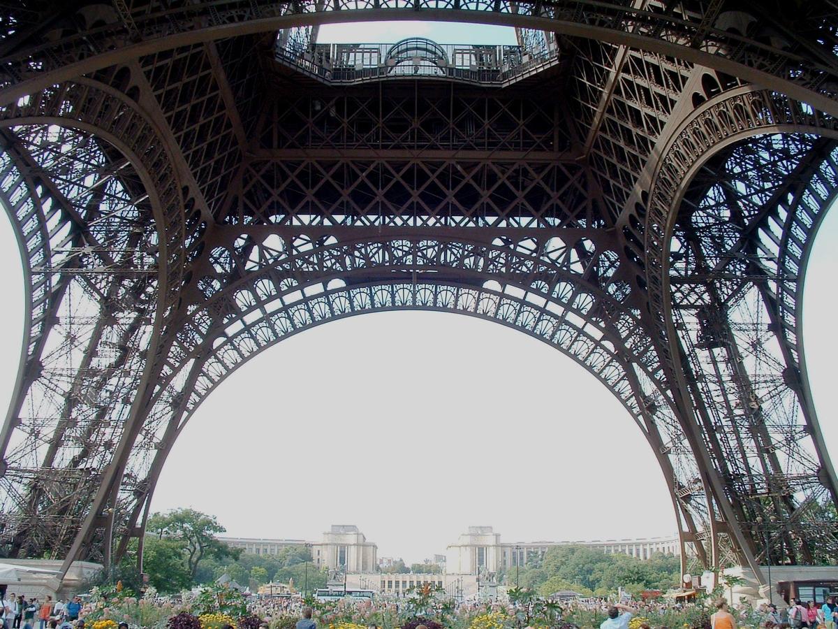 Tour Eiffel - Le Trocadéro vu de la Tour Eiffel 