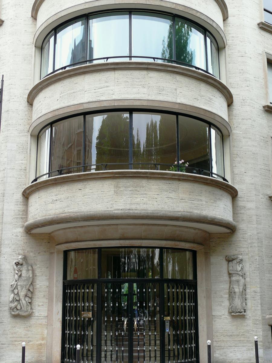 Paris - 7ème arrondissement - Immeuble 67 quai d'Orsay et 2 rue Jean-Nicot 