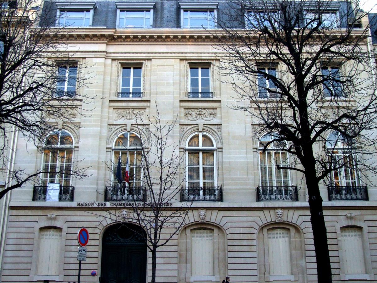 Fiche média no. 78299 Paris 8 ème arrondissement - Ancien hôtel de Ganay (Maison des Chambres d'Agriculture) sur l'avenue George-V, construit par l'architecte Paul-Ernest Sanson