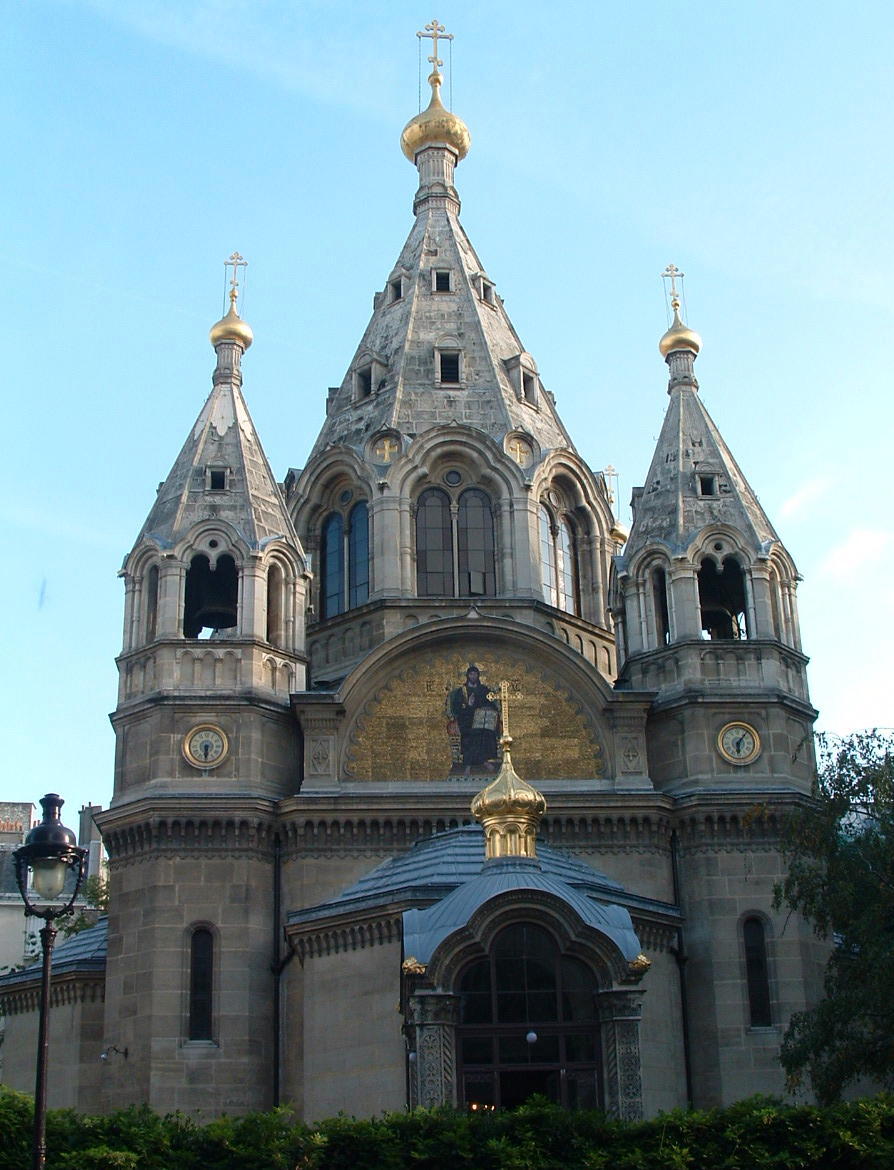 Alexander Nevsky Cathedral (Paris ( 8 th ), 1861) | Structurae