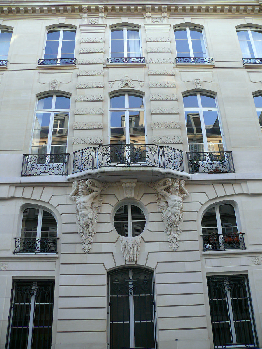 Paris 8ème arrondissement - Ancien siège de la banque coloniale 