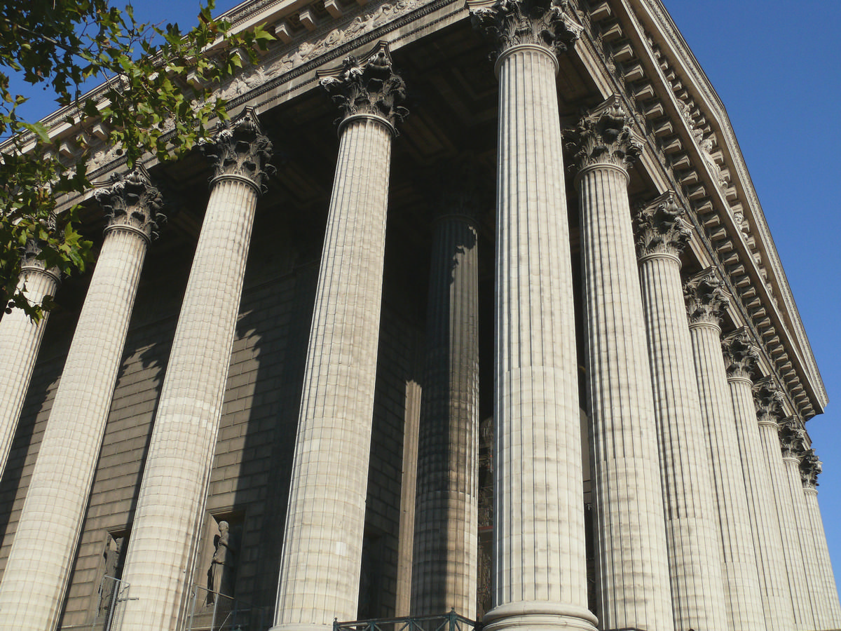 Paris 8ème arrondissement - Eglise de la Madeleine, une église périptère 